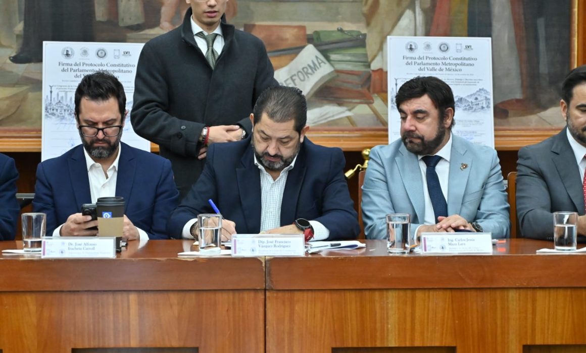 Sella Congreso Edomex pacto metropolitano en pro del bolsillo mexiquense