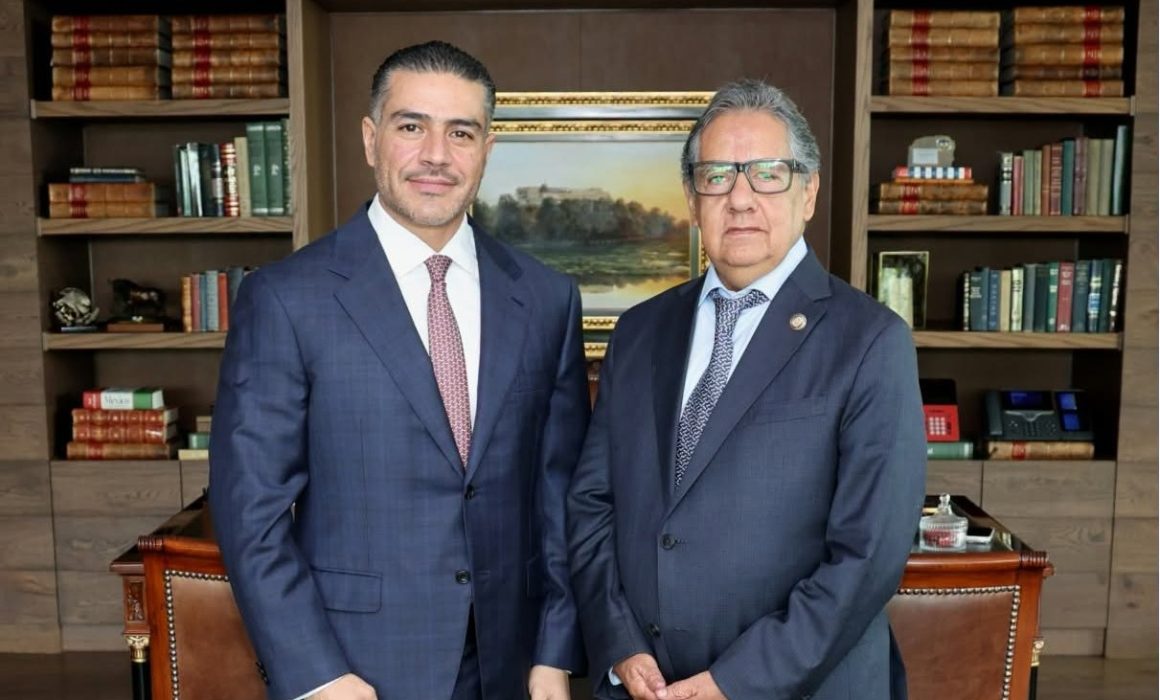 Sella Higinio Martínez alianza con Omar García Harfuch en pro del Edomex