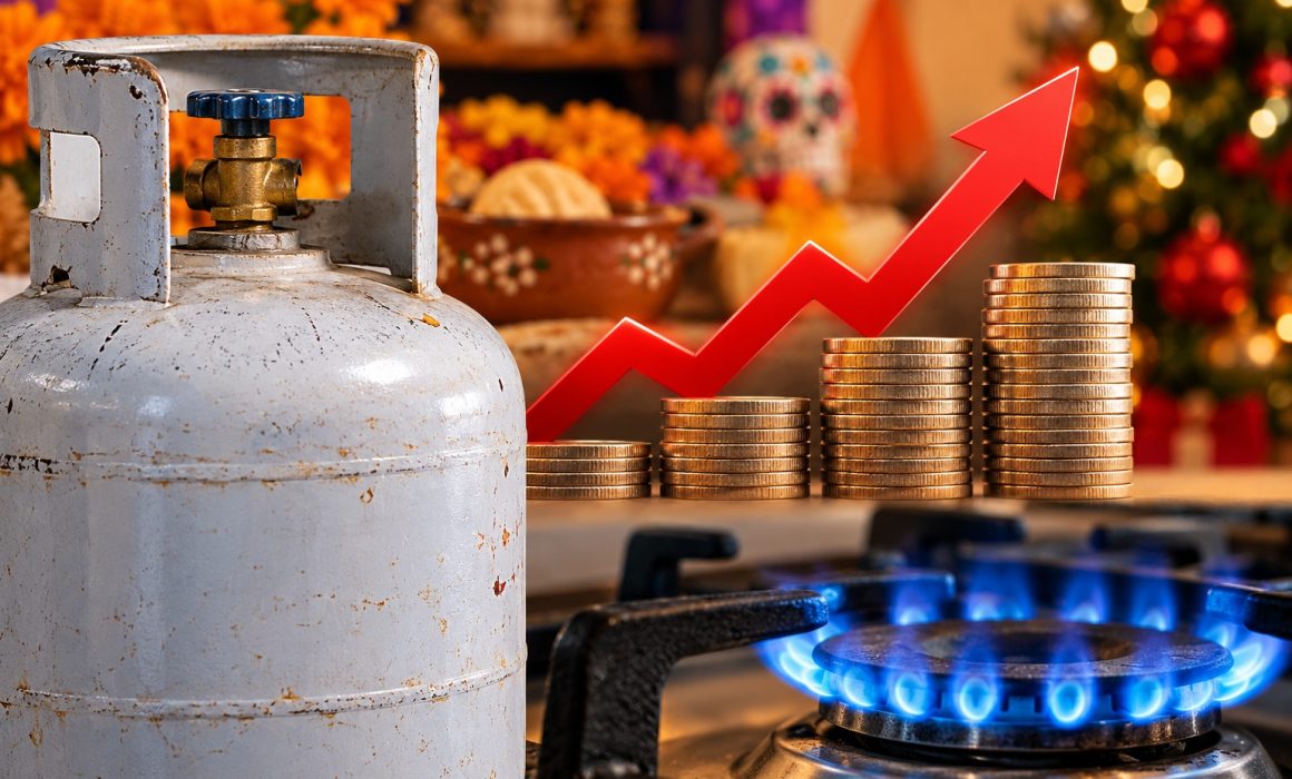 Sube el gas en Edomex y aún no llegan los Muertos ni las posadas