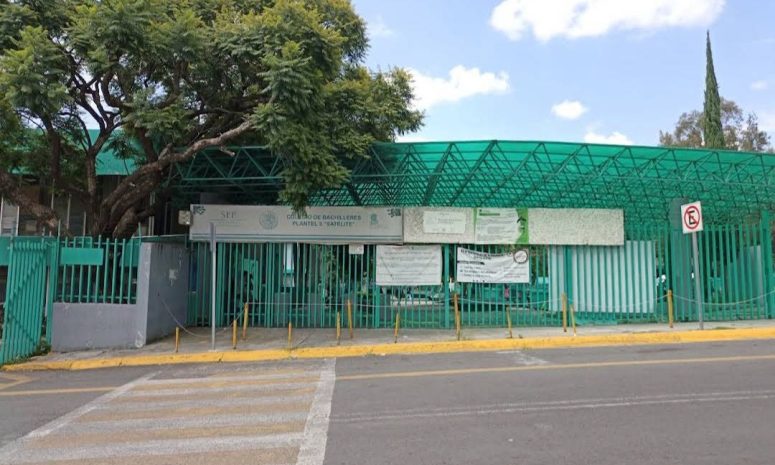 Suspenden clases en Bachilleres 5 tras protesta en Tlalnepantla