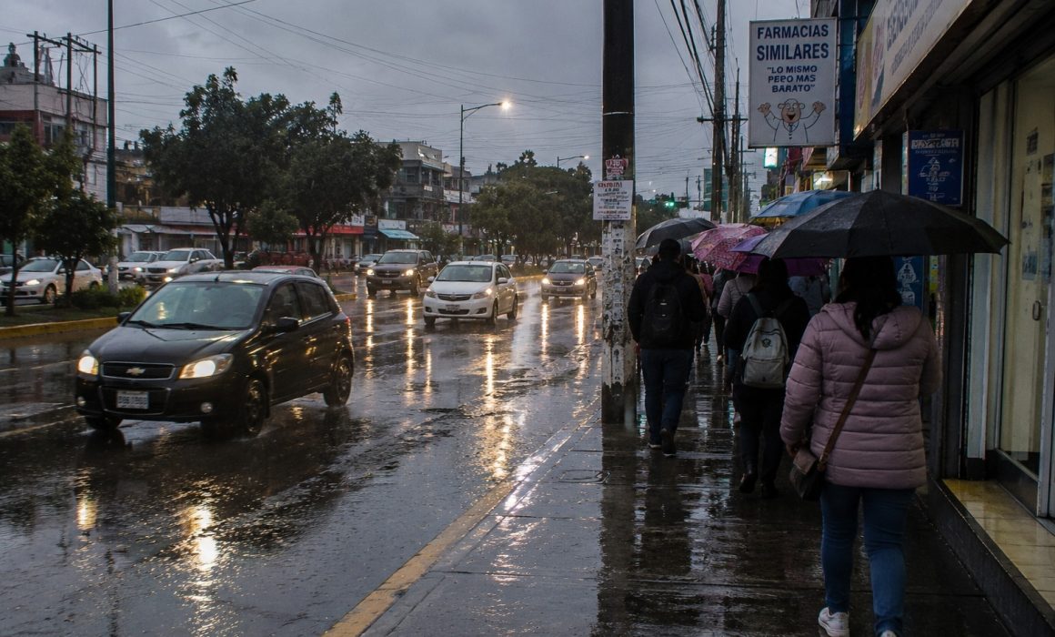 Traerá el frente frío no. 2 chubascos al Edomex este 21 de octubre