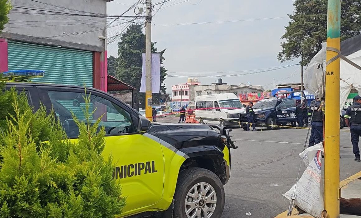Ultiman a chofer de transporte en Ozumba venía de Morelos hacia la CDMX