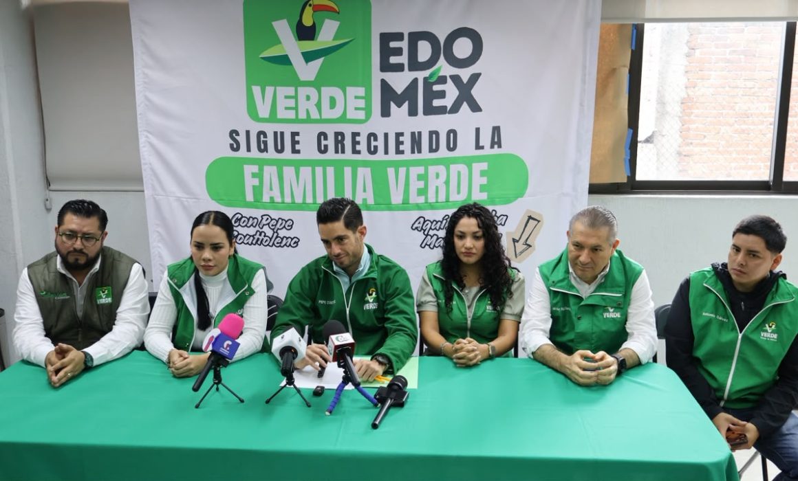 Va el Verde por más municipios en Edomex; evaluará a sus actuales ediles