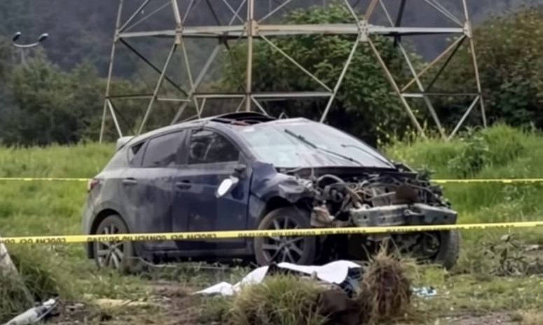 Muere hombre tras choque y volcadura en la México-Toluca