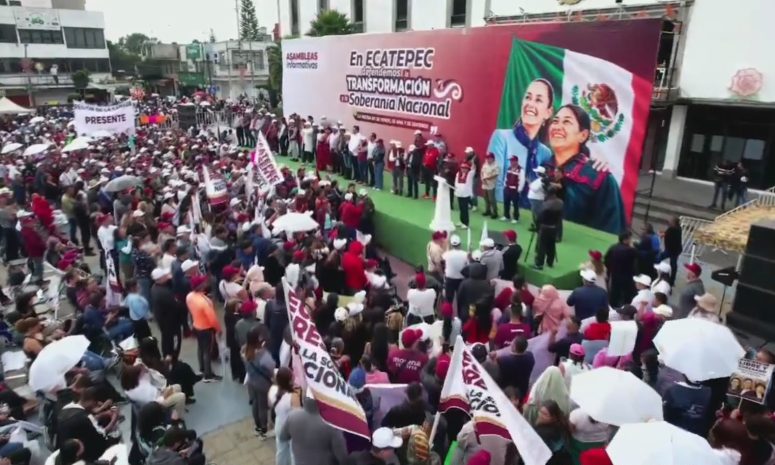 Cierra filas Azucena Cisneros con Sheinbaum Desde Ecatepec