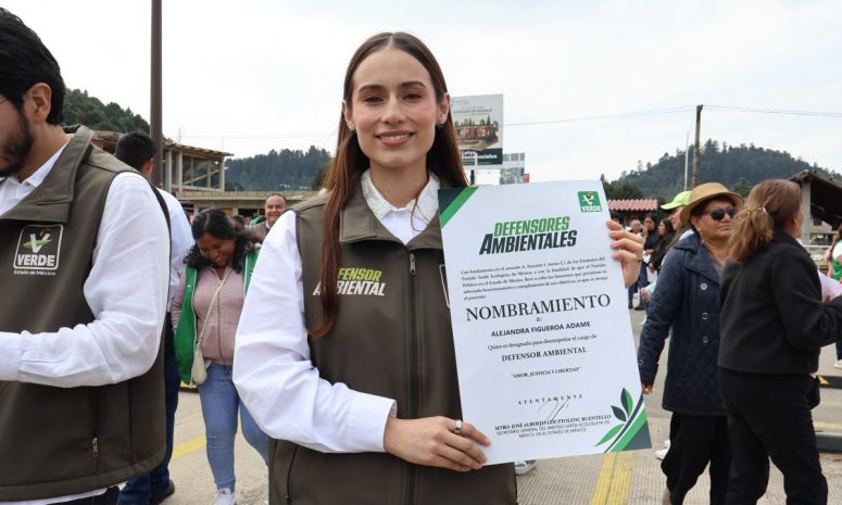 Asume Alejandra Figueroa defensa ambiental por Atlacomulco