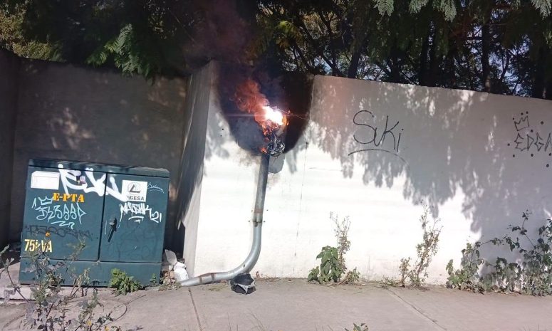 Arde instalación de pozo de agua en Cuautitlán