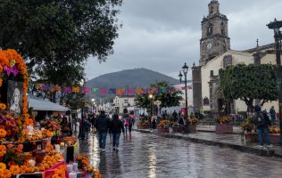 cierran avenidas en Teotihuacán por Día de Muertos