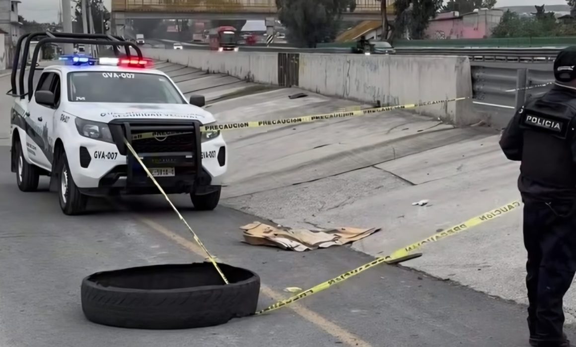 Muere hombre atropellado y mutilado en la México-Pachuca