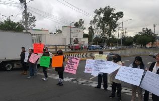protestan y cierran accesos al CCH Naucalpan
